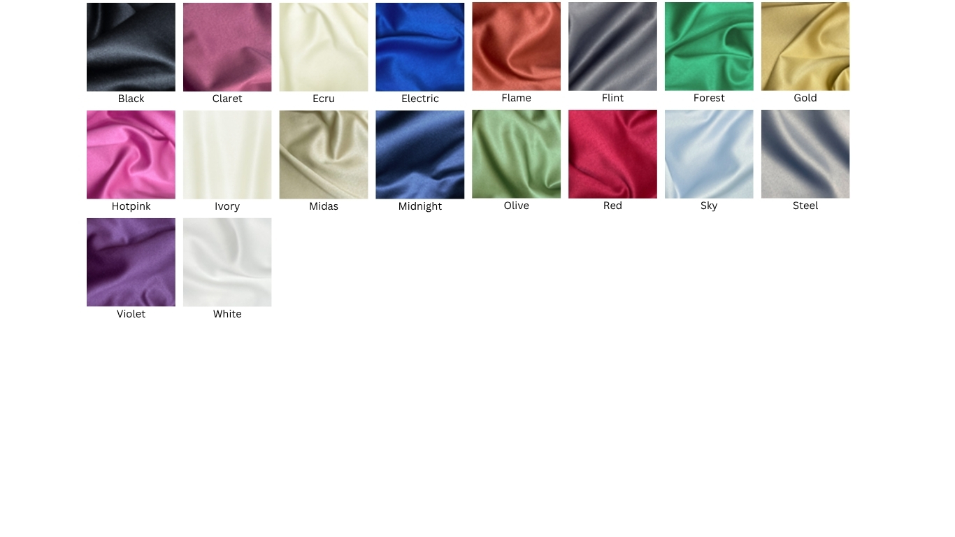 Capri Fabric Colour Pallet